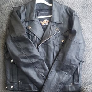 Wild wear leather jacket